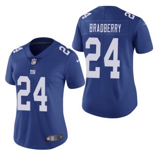 Women's New York Giants James Bradberry Royal Vapor Untouchable Limited Jersey
