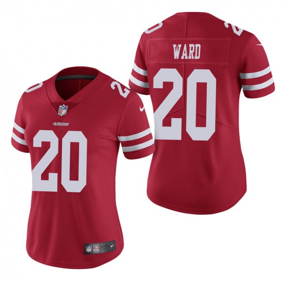 Women's San Francisco 49ers Jimmie Ward Scarlet Vapor Untouchable Limited Jersey