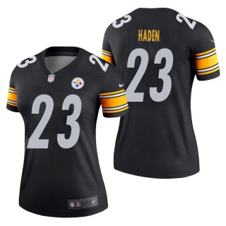 Women's Pittsburgh Steelers Joe Haden Black Legend Jersey