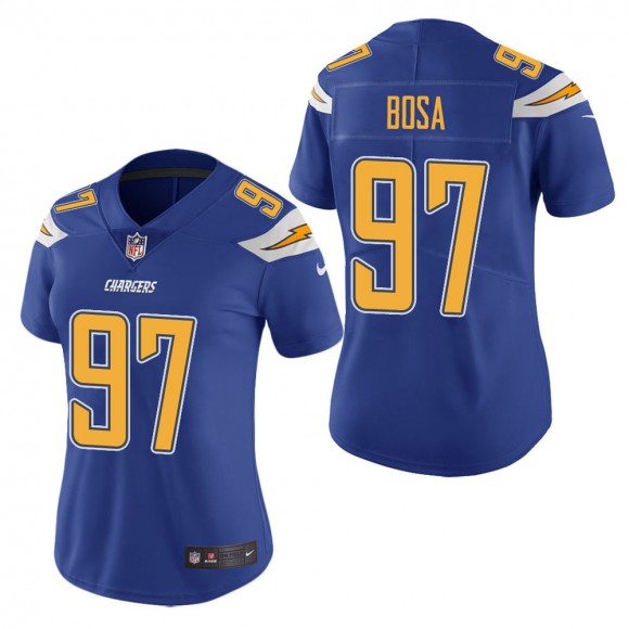 Women's Los Angeles Chargers Joey Bosa Royal Color Rush Limited Jersey