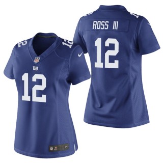 Women's New York Giants John Ross III Royal Game Jersey