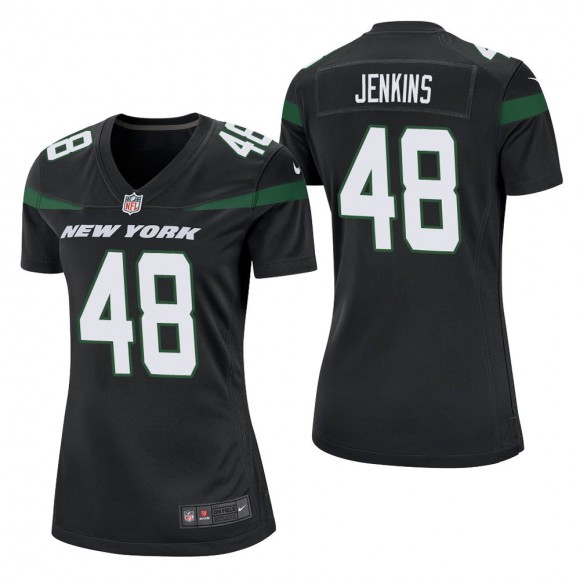 Women's New York Jets Jordan Jenkins Black Game Jersey