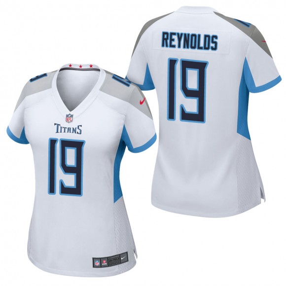 Women's Tennessee Titans Josh Reynolds White Game Jersey