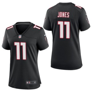 Women's Atlanta Falcons Julio Jones Black Throwback Game Jersey