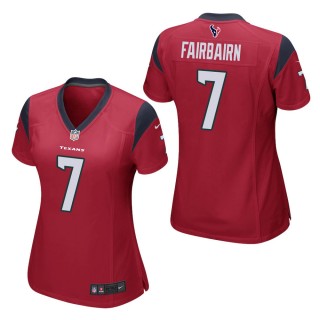 Women's Houston Texans Ka'imi Fairbairn Red Game Jersey