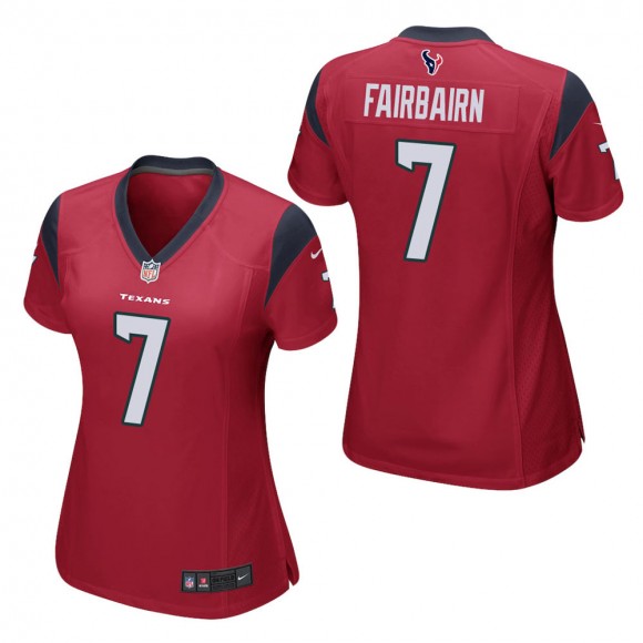 Women's Houston Texans Ka'imi Fairbairn Red Game Jersey