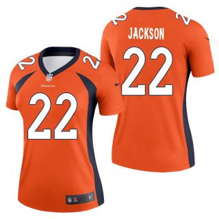 Women's Denver Broncos Kareem Jackson Orange Legend Jersey