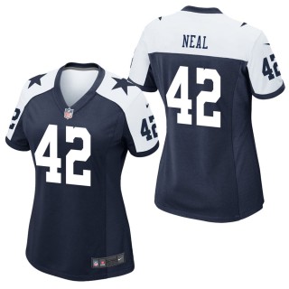 Women's Dallas Cowboys Keanu Neal Navy Alternate Game Jersey