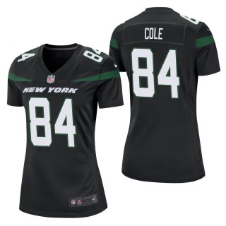 Women's New York Jets Keelan Cole Black Game Jersey