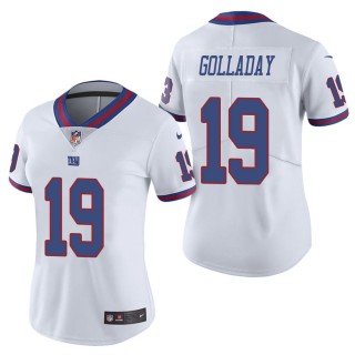 Women's New York Giants Kenny Golladay White Color Rush Limited Jersey