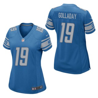 Women's Detroit Lions Kenny Golladay Blue Game Jersey