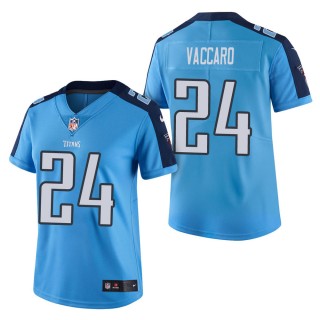 Women's Tennessee Titans Kenny Vaccaro Light Blue Vapor Untouchable Limited Jersey