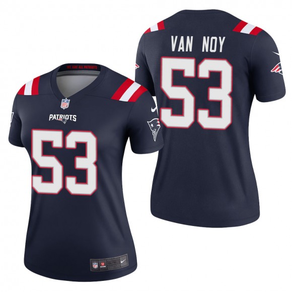 Women's New England Patriots Kyle Van Noy Navy Legend Jersey