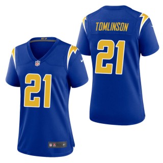 Women's Los Angeles Chargers LaDainian Tomlinson Royal 2nd Alternate Game Jersey