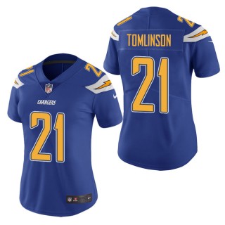 Women's Los Angeles Chargers LaDainian Tomlinson Royal Color Rush Limited Jersey