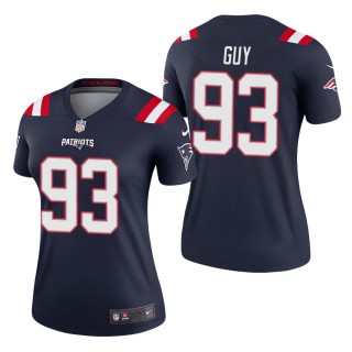Women's New England Patriots Lawrence Guy Navy Legend Jersey