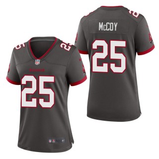 Women's Tampa Bay Buccaneers LeSean McCoy Pewter Alternate Game Jersey