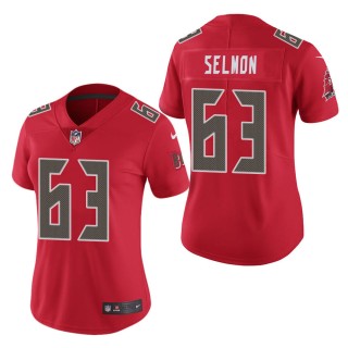 Women's Tampa Bay Buccaneers Lee Roy Selmon Red Color Rush Limited Jersey