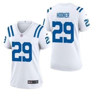 Women's Indianapolis Colts Malik Hooker White Game Jersey
