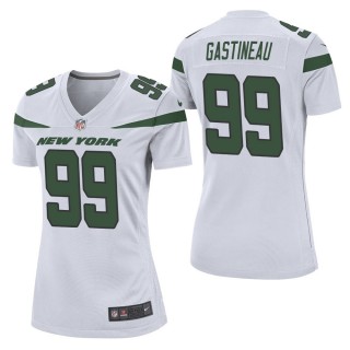 Women's New York Jets Mark Gastineau White Game Jersey