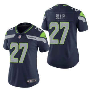 Women's Seattle Seahawks Marquise Blair Navy Vapor Untouchable Limited Jersey