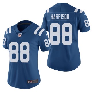Women's Indianapolis Colts Marvin Harrison Royal Color Rush Limited Jersey