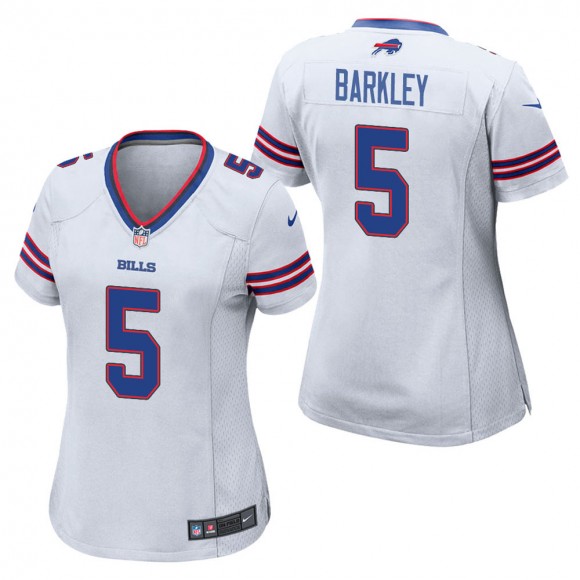 Women's Buffalo Bills Matt Barkley White Game Jersey