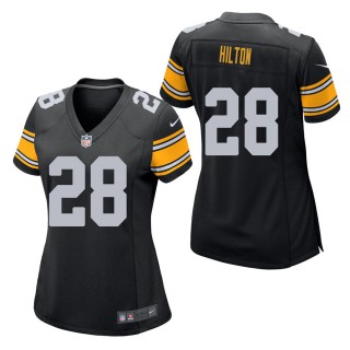 Women's Pittsburgh Steelers Mike Hilton Black Game Jersey