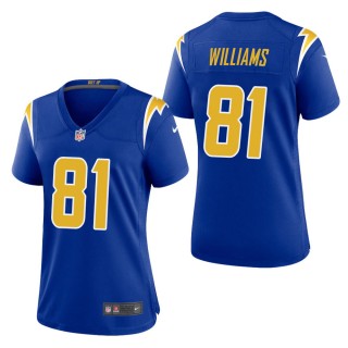 Women's Los Angeles Chargers Mike Williams Royal 2nd Alternate Game Jersey
