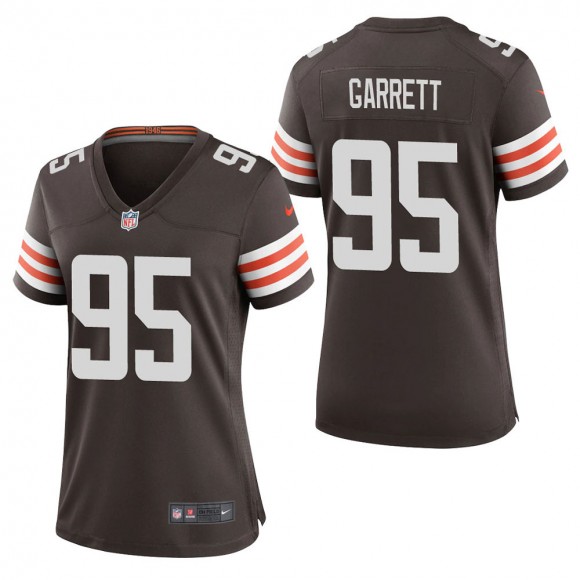 Women's Cleveland Browns Myles Garrett Brown Game Jersey