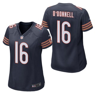 Women's Chicago Bears Pat O'Donnell Navy Game Jersey