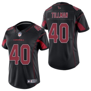 Women's Arizona Cardinals Pat Tillman Black Color Rush Limited Jersey