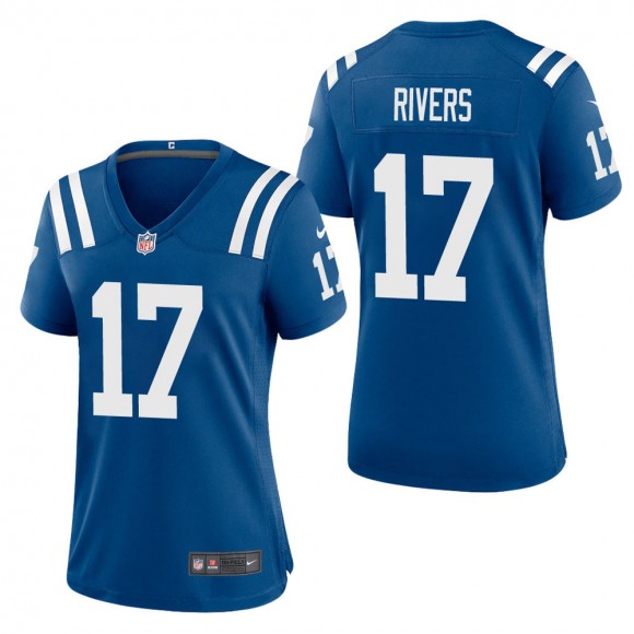 Women's Indianapolis Colts Philip Rivers Royal Game Jersey