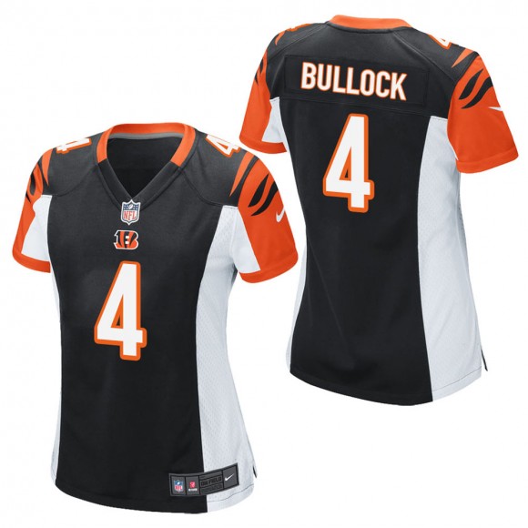 Women's Cincinnati Bengals Randy Bullock Black Game Jersey