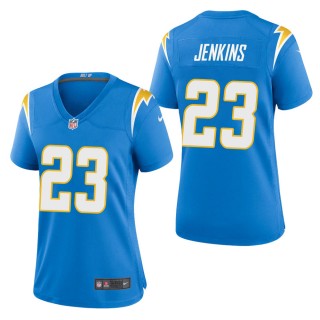 Women's Los Angeles Chargers Rayshawn Jenkins Powder Blue Game Jersey