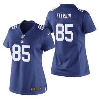 Women's New York Giants Rhett Ellison Royal Game Jersey