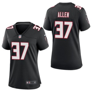 Women's Atlanta Falcons Ricardo Allen Black Throwback Game Jersey
