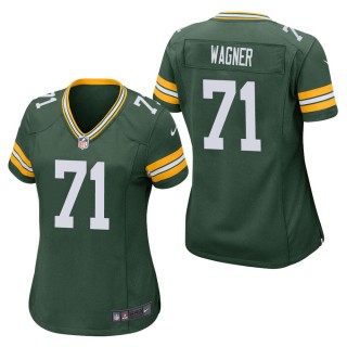 Women's Green Bay Packers Ricky Wagner Green Game Jersey