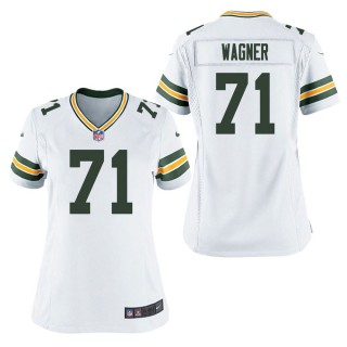 Women's Green Bay Packers Ricky Wagner White Game Jersey