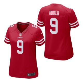 Women's San Francisco 49ers Robbie Gould Scarlet Game Jersey