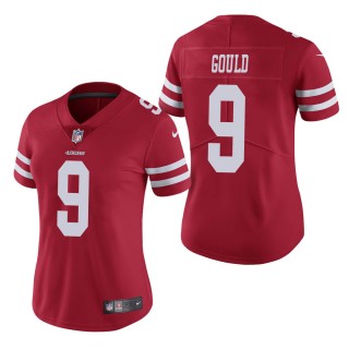 Women's San Francisco 49ers Robbie Gould Scarlet Vapor Untouchable Limited Jersey