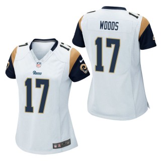 Women's Los Angeles Rams Robert Woods White Game Jersey