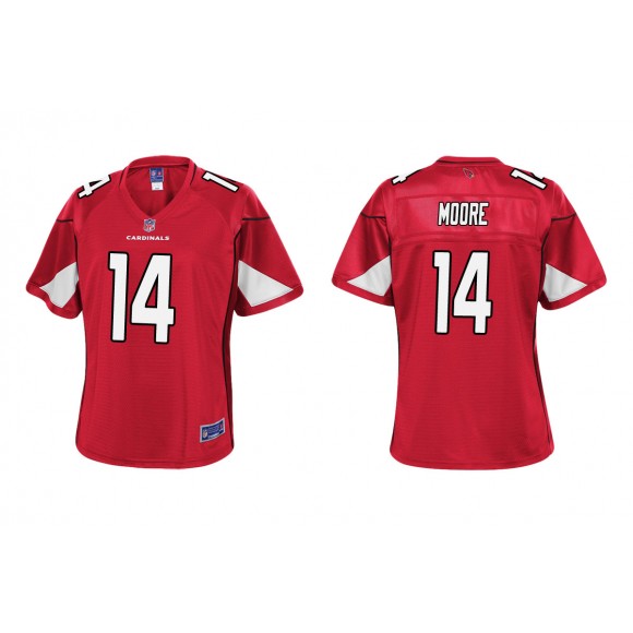 Women's Arizona Cardinals Rondale Moore Cardinal Pro Line Jersey