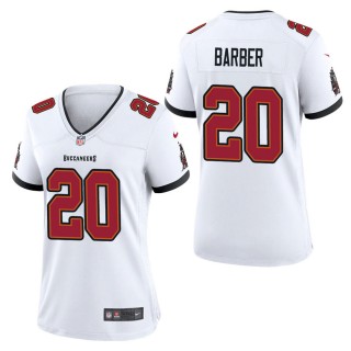 Women's Tampa Bay Buccaneers Ronde Barber White Game Jersey