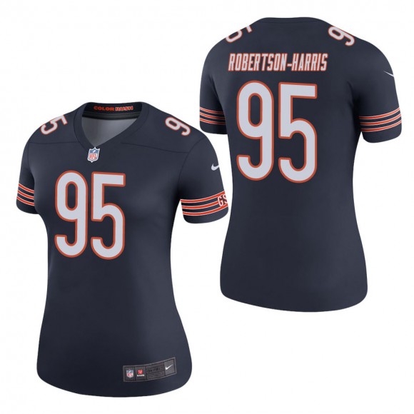 Women's Chicago Bears Roy Robertson-Harris Navy Color Rush Legend Jersey