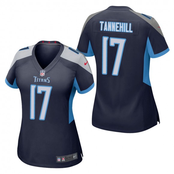 Women's Tennessee Titans Ryan Tannehill Navy Game Jersey