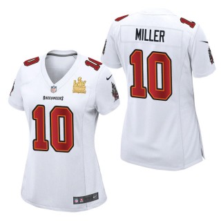 Women's Tampa Bay Buccaneers Scotty Miller White Super Bowl LV Champions Jersey