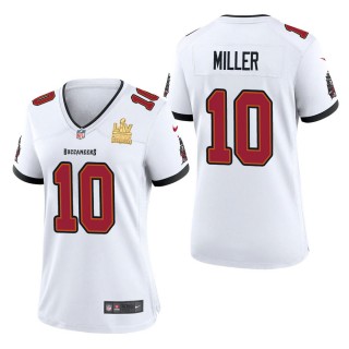 Women's Tampa Bay Buccaneers Scotty Miller White Super Bowl LV Champions Jersey