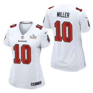 Women's Tampa Bay Buccaneers Scotty Miller White Super Bowl LV Jersey