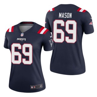 Women's New England Patriots Shaq Mason Navy Legend Jersey